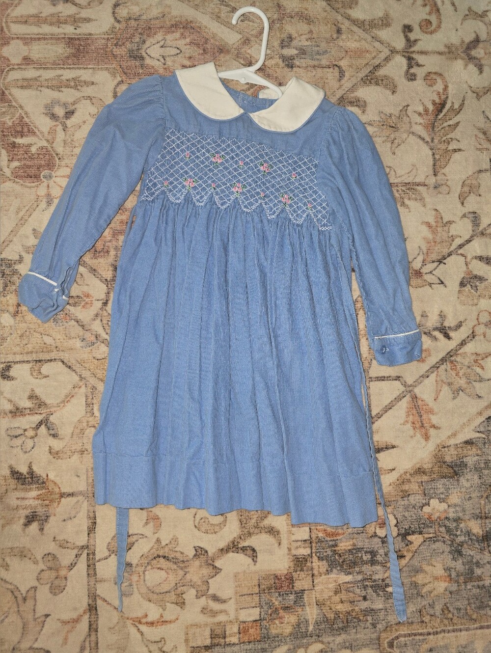 Fantasie Light Blue Dress with White Peter Pan Collar